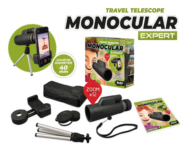 Monokular 12x40mm mit Telefonhalterung(SP009)
