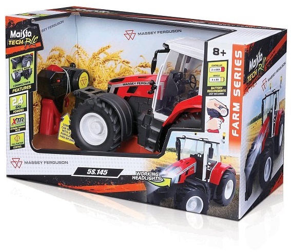 Maisto RC - Massey Ferguson Tractor, červený