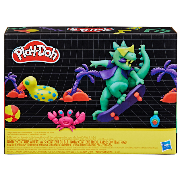 HASBRO - Play-Doh Produkt 8er-Pack Becher sortiert, 4 Packungen, 2 Arten