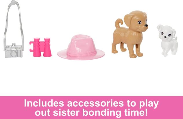 Mattel Barbie bábiky Barbie a Stacie dvojbalenie