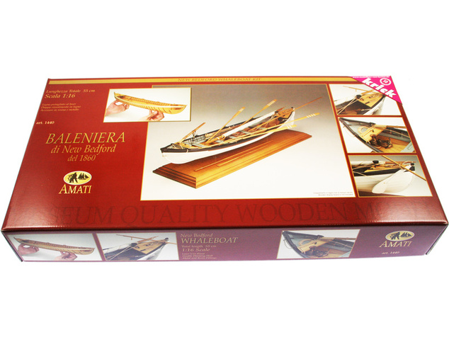 AMATI Walfangboot harpunársky čln 1860 1:16 kit