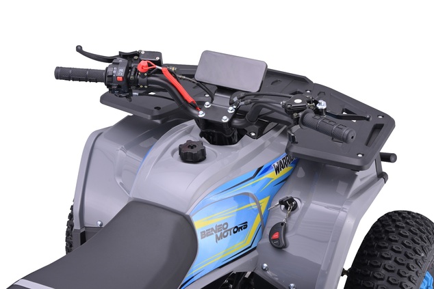 Benzínová štvorkolka pre deti Beneo Motors WARRIOR modrá - 125cm3