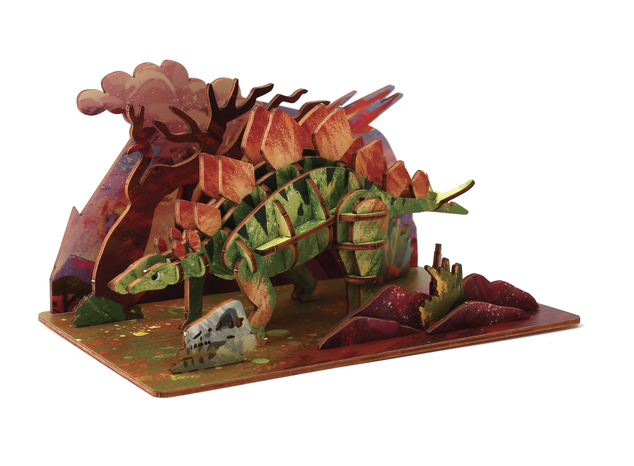 GRAINE CREATIVE Leseni 3D model Stegosaurus