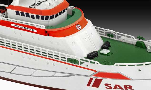 Modellset Schiff 65812 - DGzRS Hermann Marwede (1:200)
