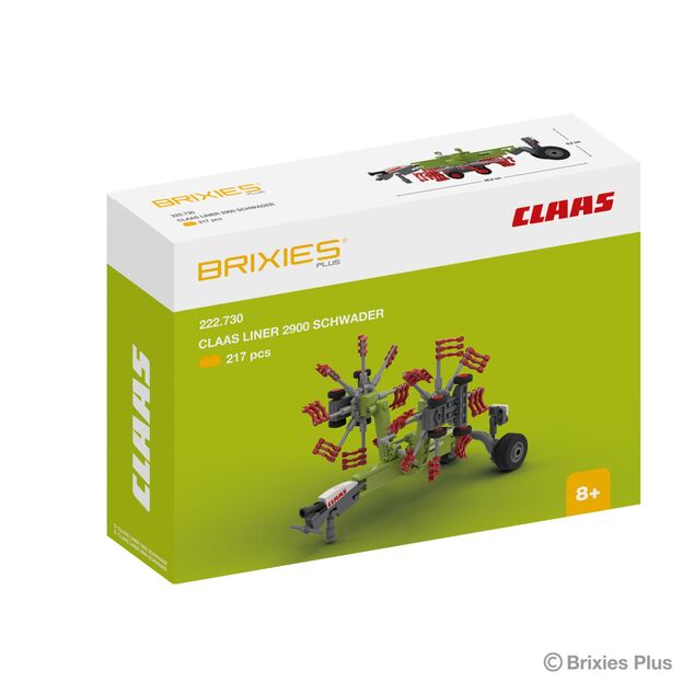 BRIXIES Plus 222.730 CLAAS LINER 2900 - zhrňovač, 217 k