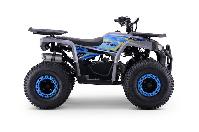 Benzínová štvorkolka pre deti Beneo Motors WARRIOR modrá - 125cm3