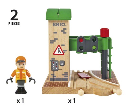 Brio Signálna stanica s výhybkou