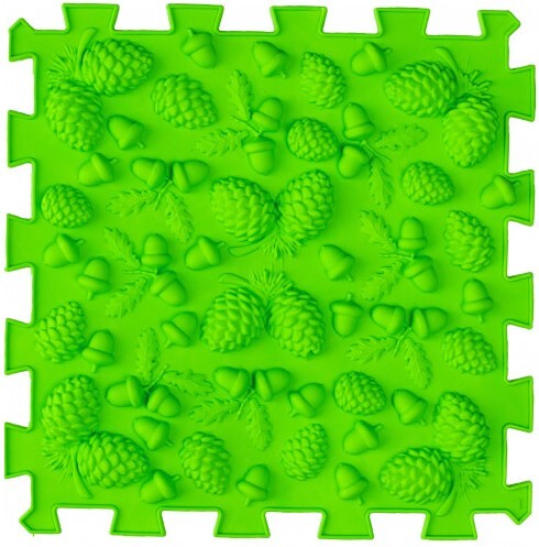 Ortek Masážna ortopedická podložka Puzzle "Mix" 6 prvkov