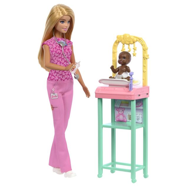 Barbie herný set povolanie - Pediatrička