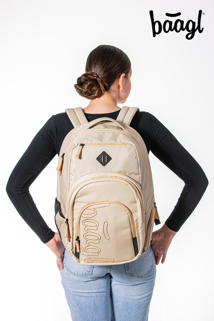 BAAGL Rucksack Coolmate Beige