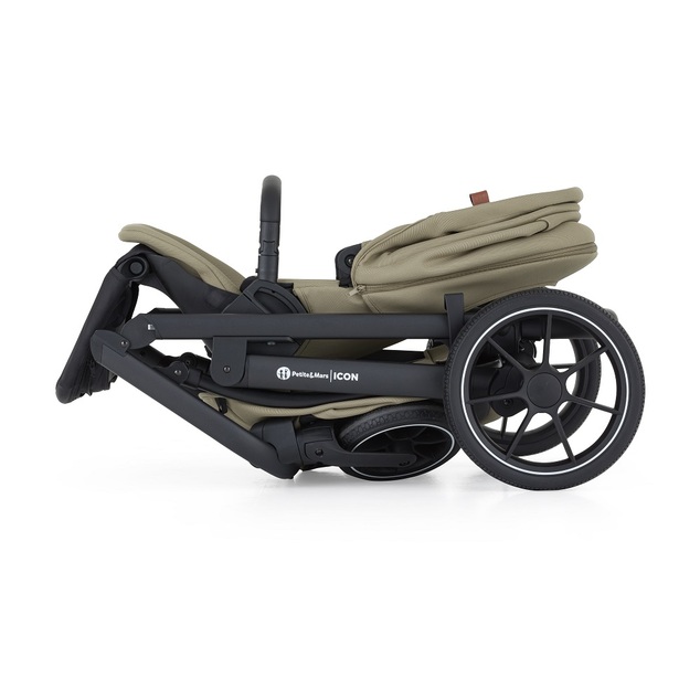 PETITE&amp;MARS Kočík kombinovaný ICON 2v1 Mossy Green XXL RWS