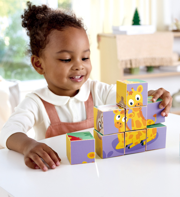 Hape Divje živali Blok Puzzle