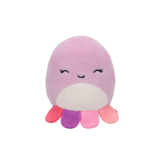 SQUISHMALLOWS Micromallows 4Pack - Žaba, Chobotnica, Lev, S'more