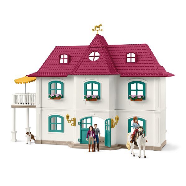 Schleich Vidiecky dom a stajňa pri jazere