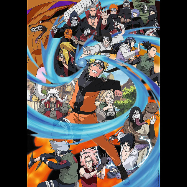 Trefl Puzzle 1000 Premium Plus - Naruto