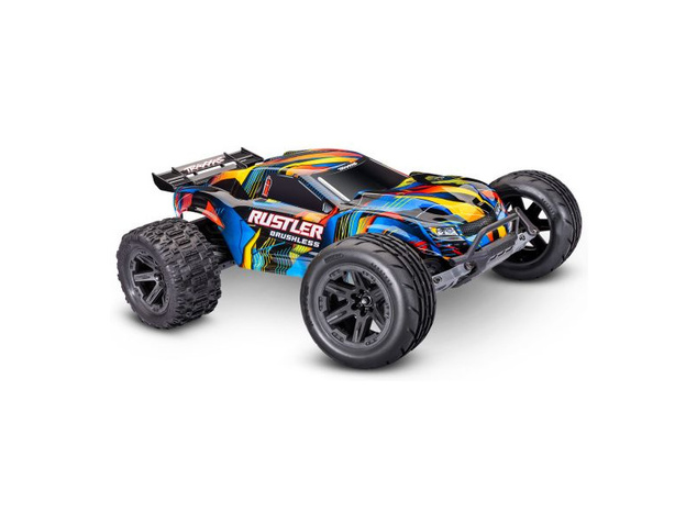 Traxxas Rustler 1:10 VX3 RTR žltý