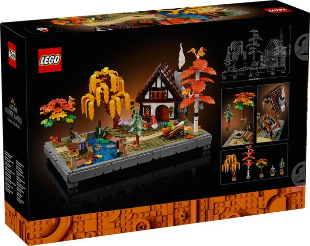 LEGO® Icons 11372 Chata a jesenná záhrada
