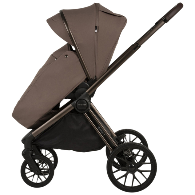 ADAMEX Passeggino combinato Bianco 11 New Chocolate Fango