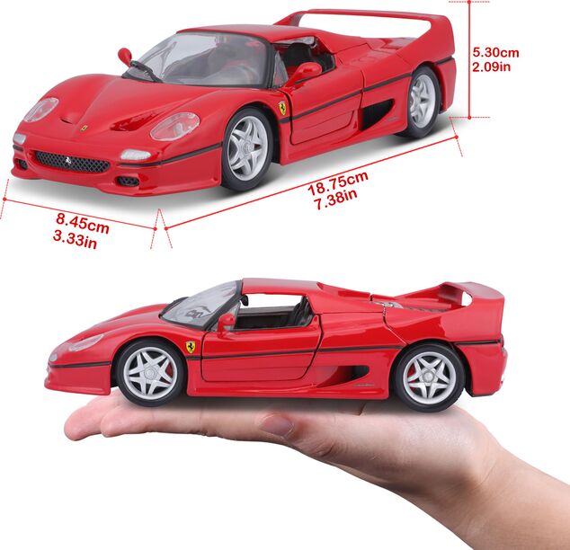 Bburago 1:24 Ferrari F50 Rot