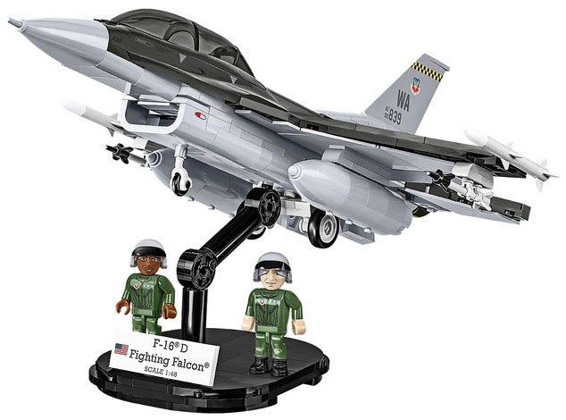Cobi 5914 Armed Forces F-16D Fighting Falcon, 438 k, 1 f