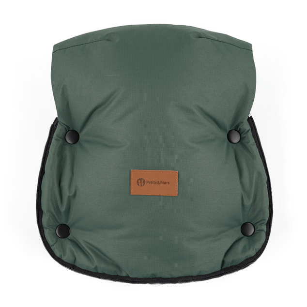 PETITE&amp;MARS Rukávnik / rukavice Furry Veritable Khaki