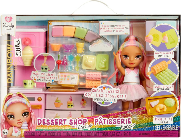 Rainbow High Littles Dessert Shop with Kandy Playset