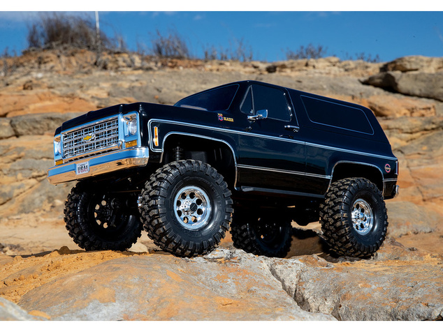 Traxxas TRX-4 Chevrolet K5 Blazer 1979 1:10 RTR čierna