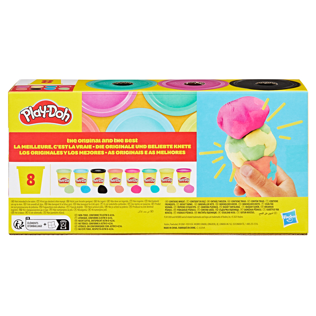 HASBRO - Play-Doh 8ks téglikov, sada B