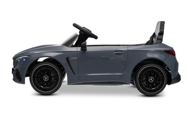 Elektrické autíčko Mercedes CLE 12V s pohonom zadných kolies, sivé, Jednomiestne, Lítiová