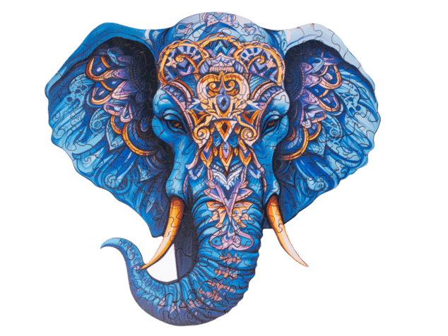 RECENTTOYS Drevené puzzle - Slon