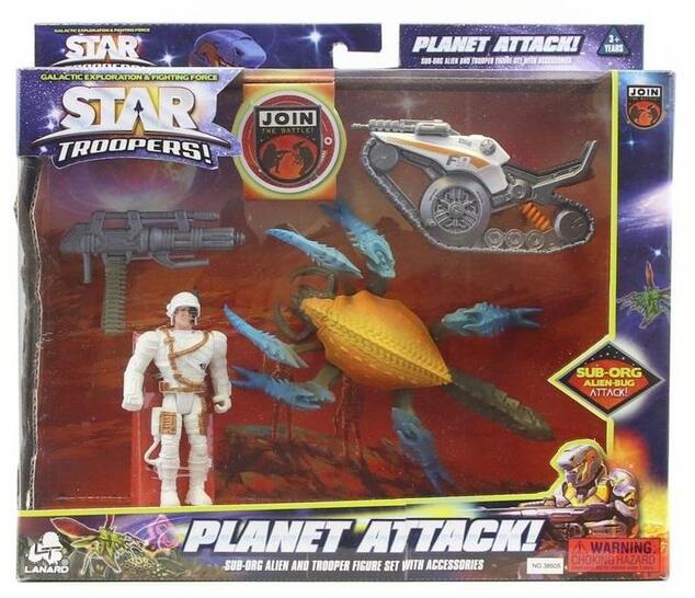 Star Troopers Vesmírny hrdina sada 4ks
