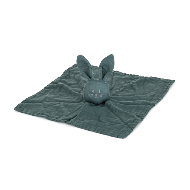 PETITE&amp;MARS Maznáčik bambusový mušelínový Hugo Misty Green 0m+