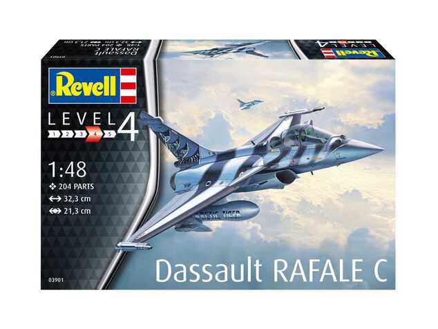 Plastik ModelKit Flugzeug 03901 - Dassault Rafale C (1:48)