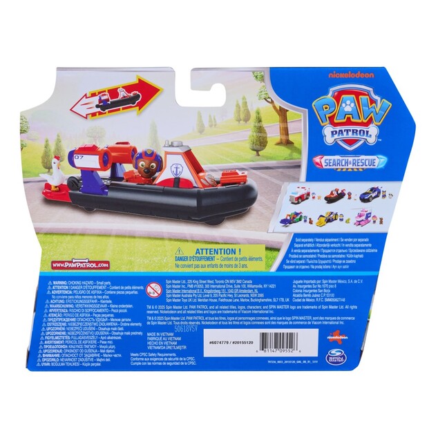 Spin Master Paw Patrol Tématické vozidlá S&amp;R Zuma