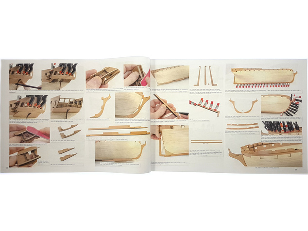 Vanguard Models HMS Indefatigable 1794 1:64 kit