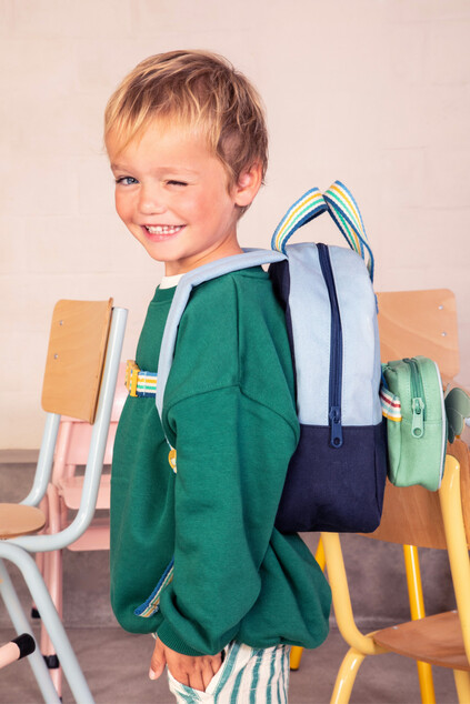 Lilliputiens - mochila infantil - azul