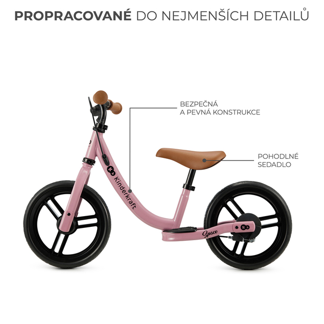 KINDERKRAFT Scooter Space Deep Dark pink