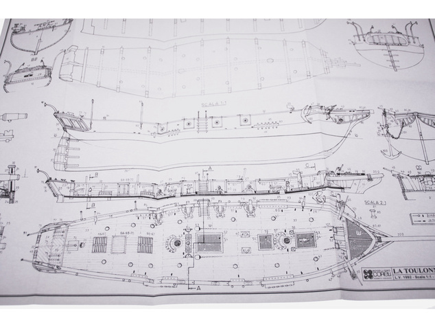COREL La Toulonnaise 1823 1:75 kit