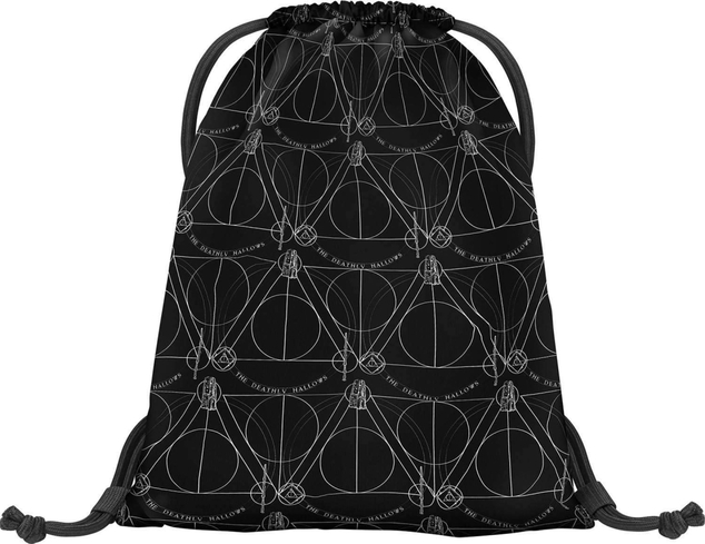 BAAGL SADA 5 Skate Harry Potter Todesreliquien: Rucksack, Federmäppchen, Tasche, Notizbücher, Geldbö