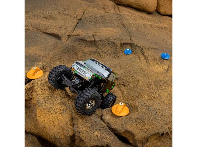 Pro-Line sada značenia cesty, modrá, oranžová (12): Axial SCX30