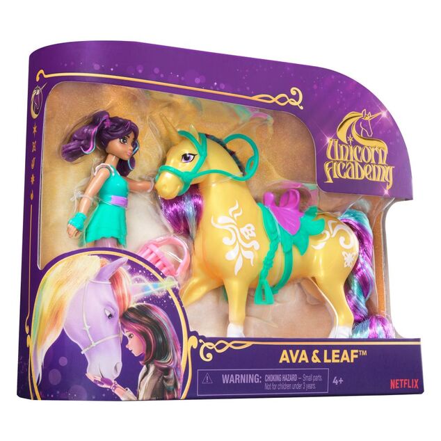 Unicorn Academy figúrky 11 cm Ava a Leaf