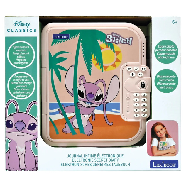 Elektronisches Notizbuch Secret Safe Angel - Disney Stitch