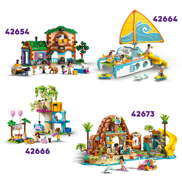 LEGO® Friends 42659 Excursie cu mașina cu prietenii