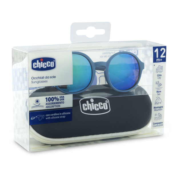 CHICCO Sunčane naočale Blue Mirror 12m+