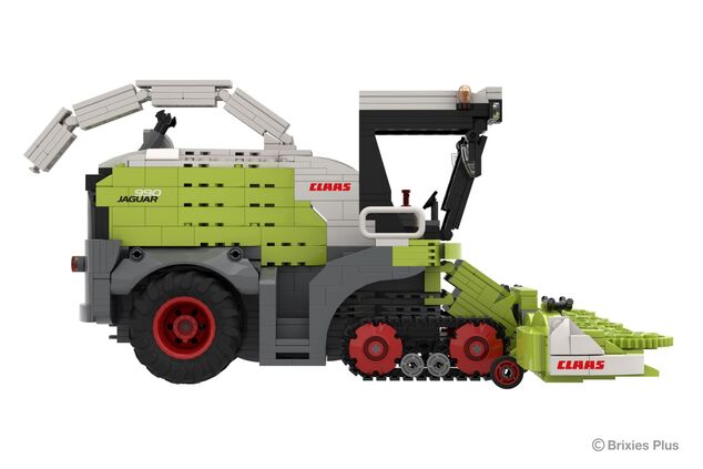 BRIXIES Plus 222.733 CLAAS JAGUAR 990 TERRA TRAC - zberacia rezačka, 973 k