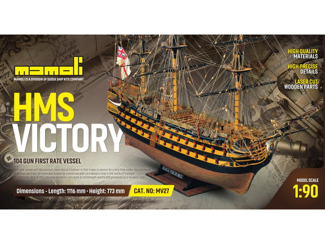 MAMOLI HMS Victory 1765 1:90 kit