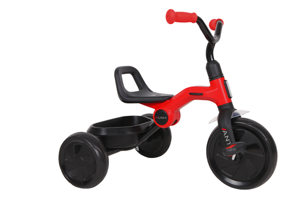 QPLAY Dreirad Ant Red, Alter 2-6 Jahre
