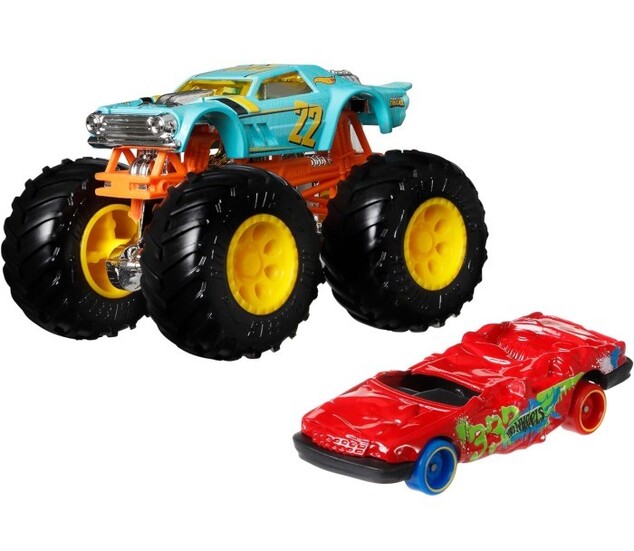 Hot Wheels Moster trucks 1:64 s angličákom
