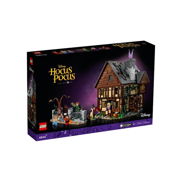 LEGO® Ideas 21341 Disney Hokus pokus: Chatka sester Sandersonových