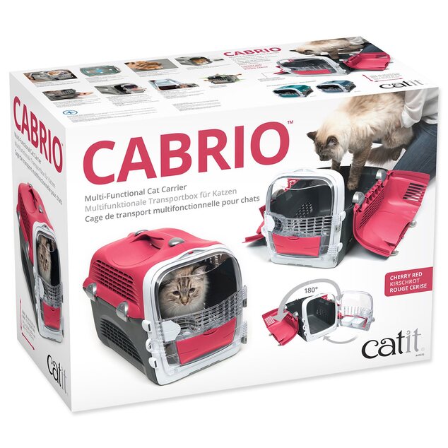 Cutie Catit Cabrio rosu inchis
